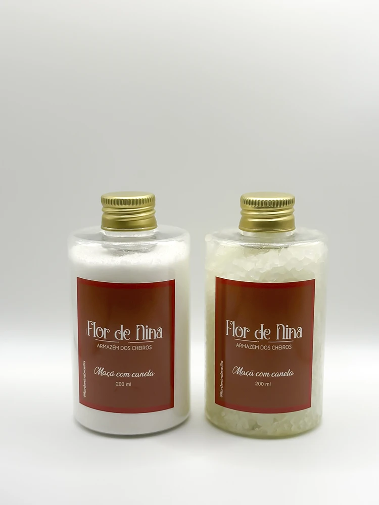 Kit Sais de Banho - Maça Com Canela