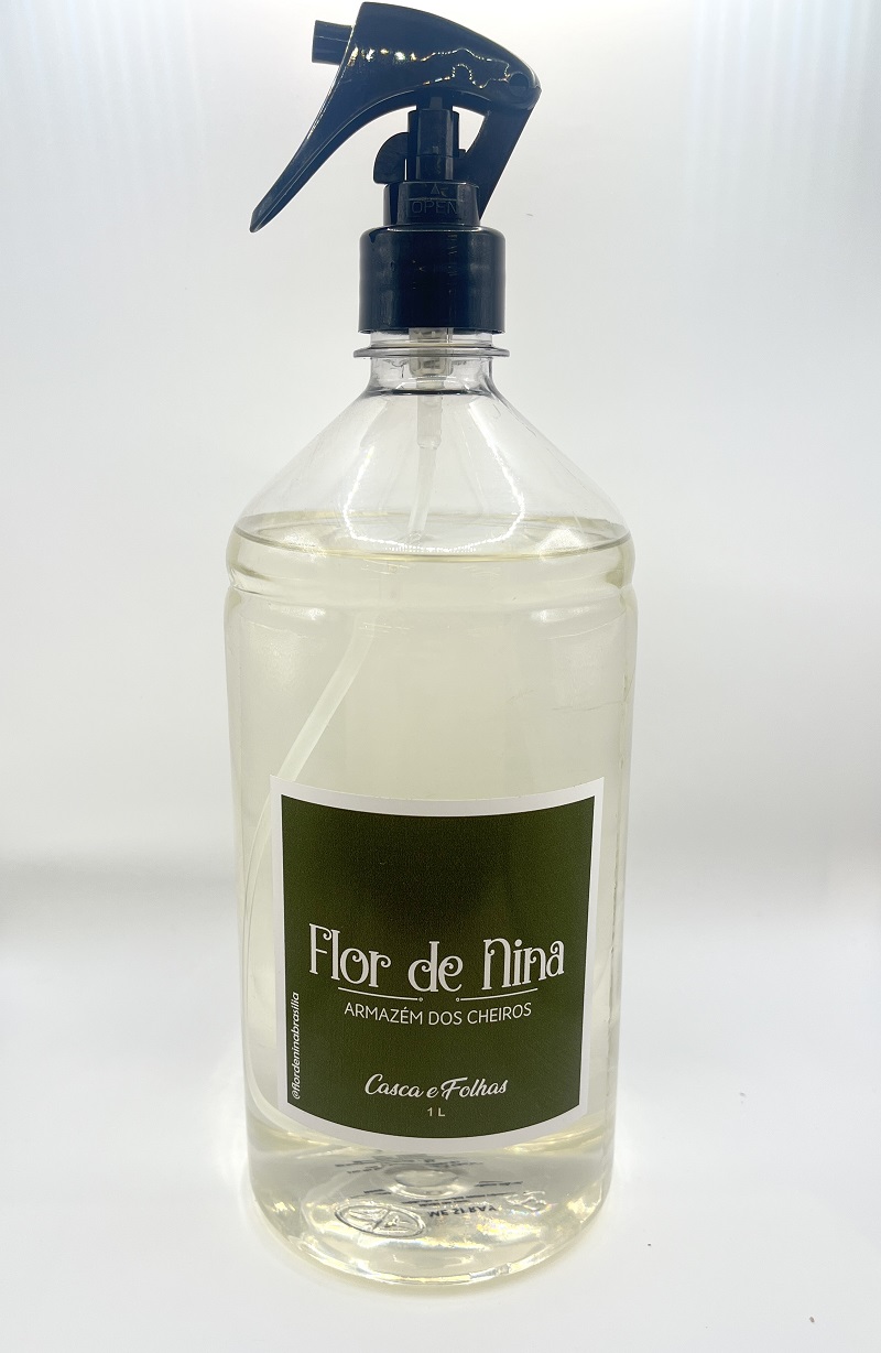 cascas e folhas home spray refil 1 litro