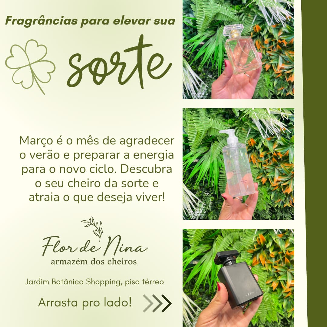 Fragrâncias para elevar sua sorte